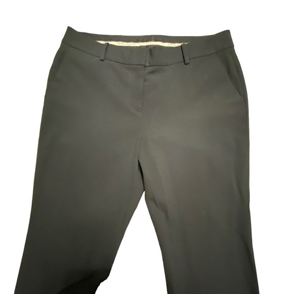 Anne Klein Women Black Dress Professional Wide Leg Pants Career Size 8p Petite - Picture 2 of 13